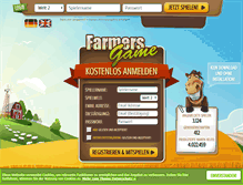 Tablet Screenshot of farmersgame.de